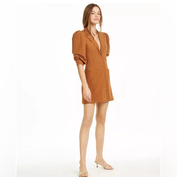 WeWoreWhat Dresses & Skirts - WeWoreWhat Pinstripe Tuxedo Mini Dress